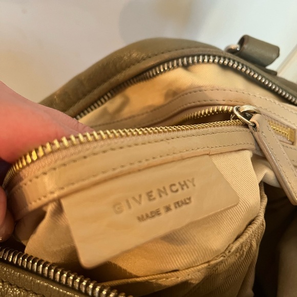 Givenchy Pandora Tan Leather Medium Size Shoulder Bag - Picture 7 of 9